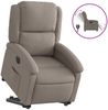 vidaXL Relaxsessel mit Aufstehhilfe Elektrisch Taupe Stoff 3204196 Bild 2