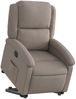 vidaXL Relaxsessel mit Aufstehhilfe Elektrisch Taupe Stoff 3204196 Bild 3