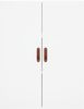 vidaXL Highboard Weiß 69,5x34x180 cm Holzwerkstoff 3195875 Bild 5