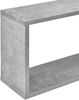 Wandregal Mandal 3er Set versch. Größen Betonoptik en. casa Bild 4