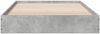 vidaXL Bettgestell Betongrau 75x190 cm Holzwerkstoff 842080 Bild 4