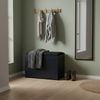 BOXIMO Schuhschrank Shoe cabinet with seating and pull-out shelves VAULT, 57 x 30 x 53 cm (Schuhschrank VAULT mit Sitzbank) Bild 2