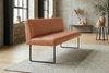 KAWOLA Esszimmerbank ELEEN Leder cognac 123cm 85 x 69 x 123 cm Bild 5