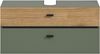 welltime Waschbeckenunterschrank VANN, Breite 75cm, hängende, 2 Schubkästen, mit Siphonausschnitt (individuell mit weiteren Artikel der Serie VANN kombinierbar) Waschtisch, Waschbeckenschrank, Kommode, Schrank, Badezimmer, Bad Bild 3