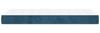 vidaXL Taschenfederkernmatratze Mittel Dunkelblau 80x220x20 cm Samt 4016598 Bild 4