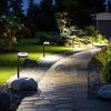 2er Set LED Solarleuchte, Up & Down, schwarz, Erdspieß, H 45 cm Bild 2