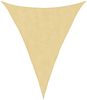 vidaXL Sonnensegel Sandfarbe 3x4x4 m 100% Polyester Oxford 4000935 Bild 2