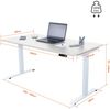 Schreibtisch elektrisch höhenverstellbar, Ergonomische Arbeitstisch, Gestell und Tischplatte Bild 4