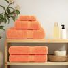 vidaXL Premium Waschhandtücher SOLUND 2 Stück Orange 30x30 cm 600 g/m² 137371 Bild 3