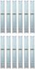 vidaXL Bodenanker L-Form für Spielturm 12 Stk. Stahl 5 x 5 x 50 cm 142302 Bild 5