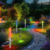 8er Set RGB LED Solarleuchten mit Farbwechsel für den Garten Bild 3