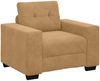 vidaXL Sessel Braun 100x78x80 cm Samt 4105105 Bild 2