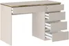 Vente-unique - VUKIA Büromöbel Holz, Platte Beige - B 55 cm x H 79,1 cm x L 119 cm Bild 4