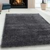 Hochflor Teppich Baquoa Läufer - 80x150 cm - Grau Bild 4