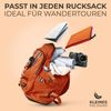 NirvanaShape Reisehandtuch Mikrofaser Handtücher Set, Badehandtuch, Reisehandtuch, Strandtuch, Ecktasche mit Reißverschluss, saugfähig, leicht, schnelltrocknend Bild 3