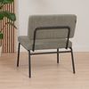 Bronx71 Sessel Espen mit Hocker recycelter Stoff grün Bild 4