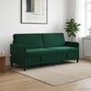 vidaXL Sofa mit Stauraum Dunkelgrün 192 x 78 x 87 cm Polyester 42036991 Bild 3