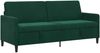 vidaXL Sofa mit Stauraum Dunkelgrün 192 x 78 x 87 cm Polyester 42036991 Bild 2