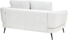 Sofa 2-Sitzer KJAER Stoff Cremeweiß Bild 5