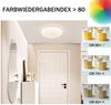 ZMH Second LED Deckenleuchte Wohnzimmer - Ø 16,5 cm, 4000 K, 5 W, Neutralweiß, Flur, Kinderzimmer Bild 5