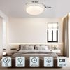ZMH Second LED Deckenleuchte Wohnzimmer - Ø 16,5 cm, 4000 K, 5 W, Neutralweiß, Flur, Kinderzimmer Bild 3