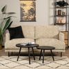 Bronx71 Chenille Sofa Denver 2,5-Sitzer taupe Bild 2