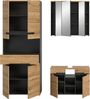 Xonox Canu Badkombination (B/H/T: 171x193x34 cm) in Basalt grau Nachbildung und Artisan Nachbildung Bild 3