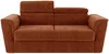 Vente-unique - RIZORA Sofa Stoff Rot - B 223 cm96 cm x H 95 cm x L 210 cm Bild 3