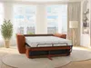 Vente-unique - RIZORA Sofa Stoff Rot - B 223 cm96 cm x H 95 cm x L 210 cm Bild 2