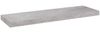 vidaXL Schweberegal Betongrau 80x23,5x3,8 cm MDF 326600 Bild 2