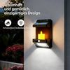 ibettertec LED Solarleuchte Solar Außen-Wandleuchte LED Solarlampe mit Bewegungsmelder, LED fest integriert, Warmweiß, Solar Wandleuchte für Wand, Flur & Garten 3 Modi IP65 Wasserdicht Bild 3