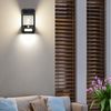 ibettertec LED Solarleuchte Solar Außen-Wandleuchte LED Solarlampe mit Bewegungsmelder, LED fest integriert, Warmweiß, Solar Wandleuchte für Wand, Flur & Garten 3 Modi IP65 Wasserdicht Bild 4
