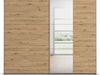 rauch Kleiderschrank; Schwebetürenschrank KRONACH, 2-türig, 1 Spiegeltüre, Eiche Artisan, 261x210x59xcm Bild 2