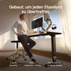 Desktronic HomePro Elektrisch höhenverstellbarer Schreibtisch 200x80cm Schwarz/Weiß mit Memory-Funktion, Anti-Kollisions Technologie, USB-A und USB-C-Ladeanschlüssen Bild 2