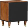 vidaXL Nachttisch mit Tür Honigbraun 40 x 33 x 46 cm Massivholz Mango 4018732 Bild 5