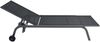 VCM Sonnenliege Sonlas 920273 Schwarz L. 192 x H. 32 x B. 58 cm Bild 2