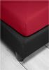 Irisette Frottier-Stretch Betttuch Orion 0009 mohn 120x200 cm 9-64 mohn Bild 5