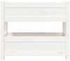 vidaXL Pflanzkübel Weiß 77x25x66 cm Massivholz Kiefer 823942 Bild 5