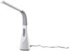 Dimmbare LED Schreibtischleuchte VENTO USB Anschluß & Ventilator Weiß Höhe 46cm Bild 3