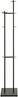 Garderobenständer >54554< in chrom, schwarz, Metall - 42x175x30cm (BxHxT) Bild 3