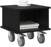 vidaXL TV-Ständer Schwarz Eichen-Optik 37 x 35 x 35 cm Holzwerkstoff 891049 Bild 3