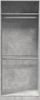 vidaXL Kleiderschrank Betongrau 80x50x200 cm Holzwerkstoff 3307795 Bild 4