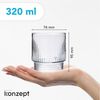 KONZEPT Gläser-Set Trinkgläser Set 320 ml Geriffelte, 12-tlg, 12 Stüc, kideal für Cocktails Wasser, Softdrinks Bild 2