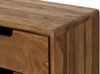 Kommode Sheesham 90x40x65 natur sandgestrahlt lackiert MALMÖ 2 #204 Bild 5