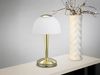 Schicke 4,5 Watt LED Tischleuchte in Messing poliert Bild 5