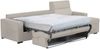 Dmora Schlafsofa mit Halbinsel Pusiano, Wandelbares Ecksofa für das Wohnzimmer, gepolstert, abnehmbar, 100 % Made in Italy-Qualität, 280x160 h100 cm, Beige Bild 4