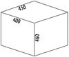 NABER Abfallsorter 41 (2x21) Liter COX® BASE 460 S/450-2 ab 45 cm Schrankbreite Bild 3