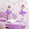 Montegoni Wandsticker Ballett Mädchen & Schmetterlinge Prinzessin Schwan (Künstlerische Wanddeko für Kinderzimmer, Mädchenzimmer Wandtattoo), selbstklebend Bild 3