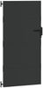 vidaXL Gartentor Schwarz 85 x 175 cm Pulverbeschichteter Stahl 42015882 Bild 4