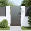 vidaXL Gartentor Schwarz 85 x 175 cm Pulverbeschichteter Stahl 42015882 Bild 3
